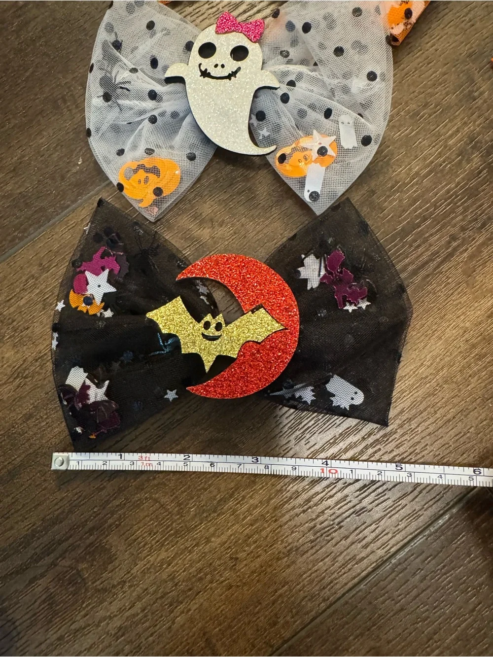 Halloween clip on hair bow bundle